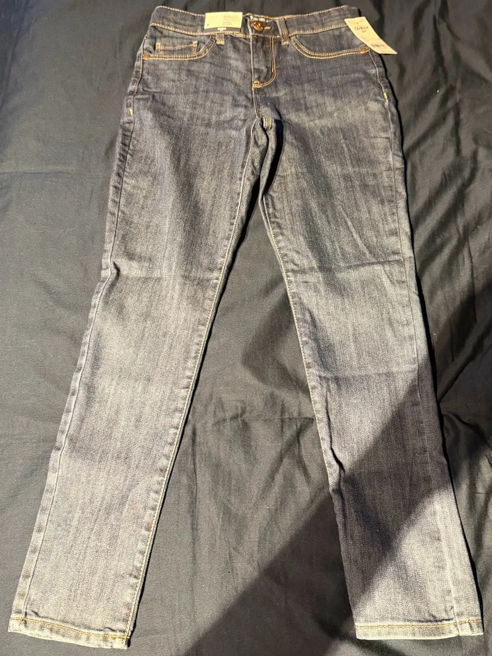 OshKosh B'gosh Girls Slim Straight Dark Wash Jeans
